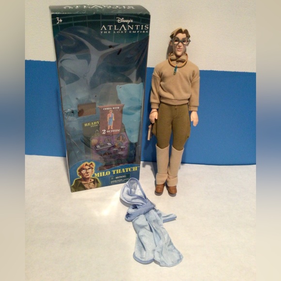 Disney’s Atlantis Milo Thatch Doll - Picture 2 of 7